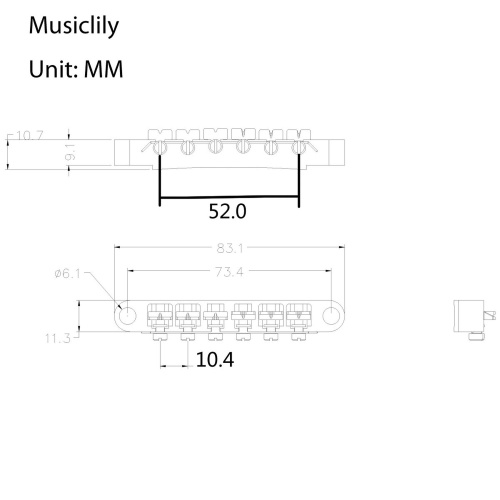 Musiclily M203BK-M205BK фото 5