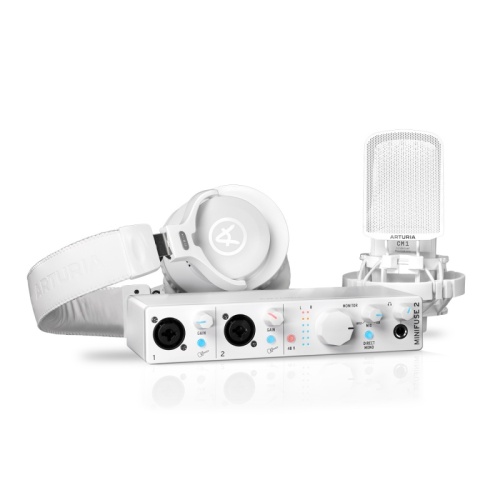 Arturia MiniFuse Recording Pack White